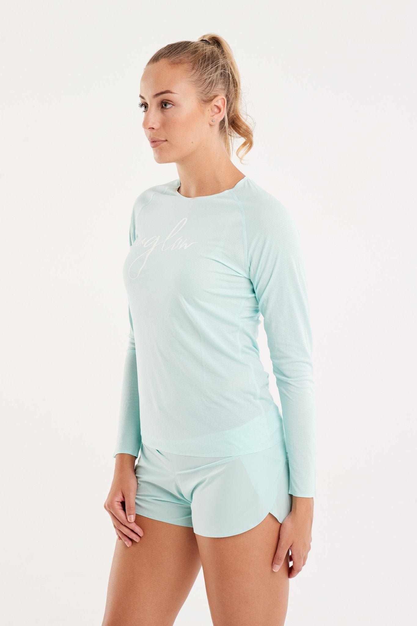 Langermet topp | SUPER LIGHT | Aqua - GRIT nation Sport
