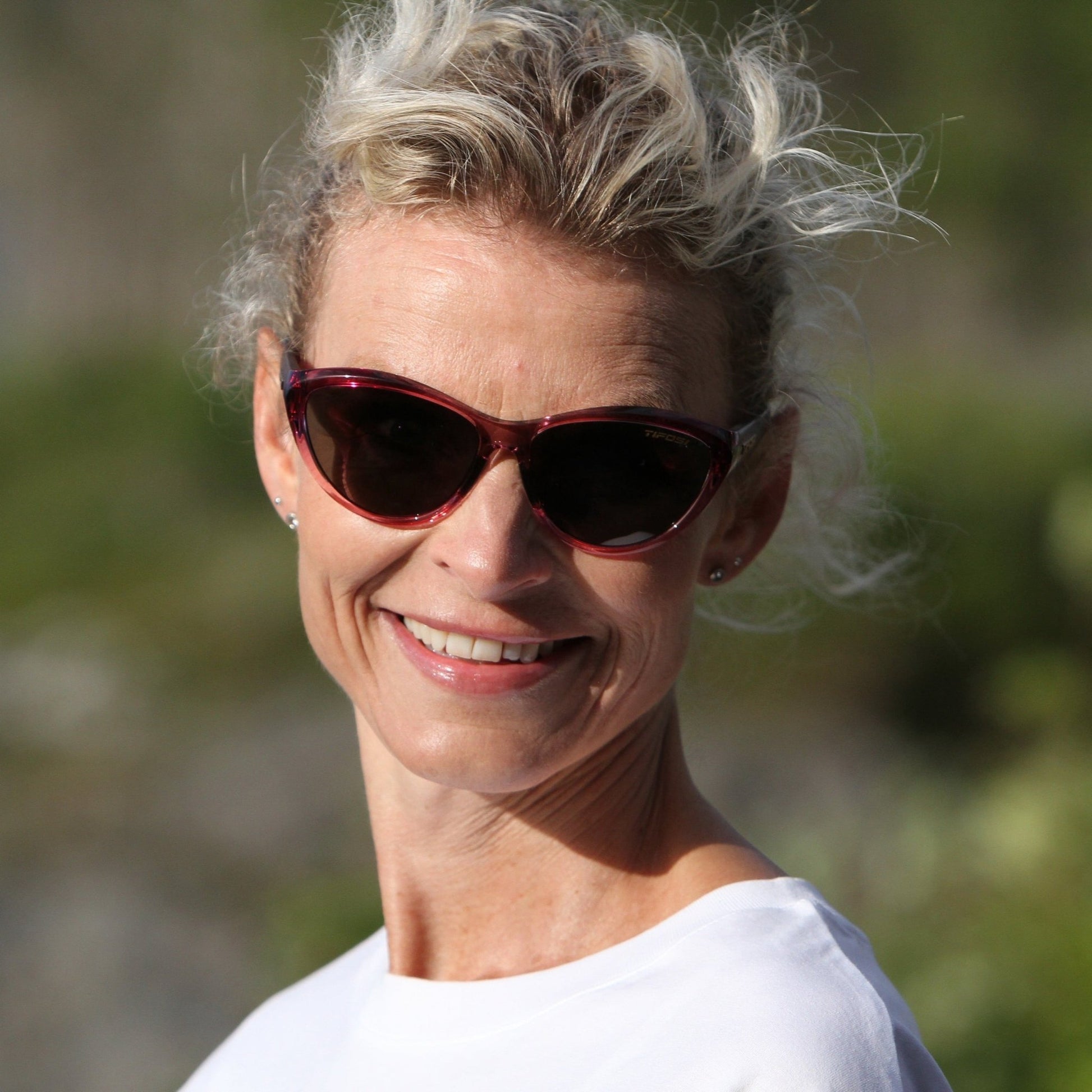 SHIRLEY | Crystal Peach Blush Sportsbrille - GRIT nation Sport