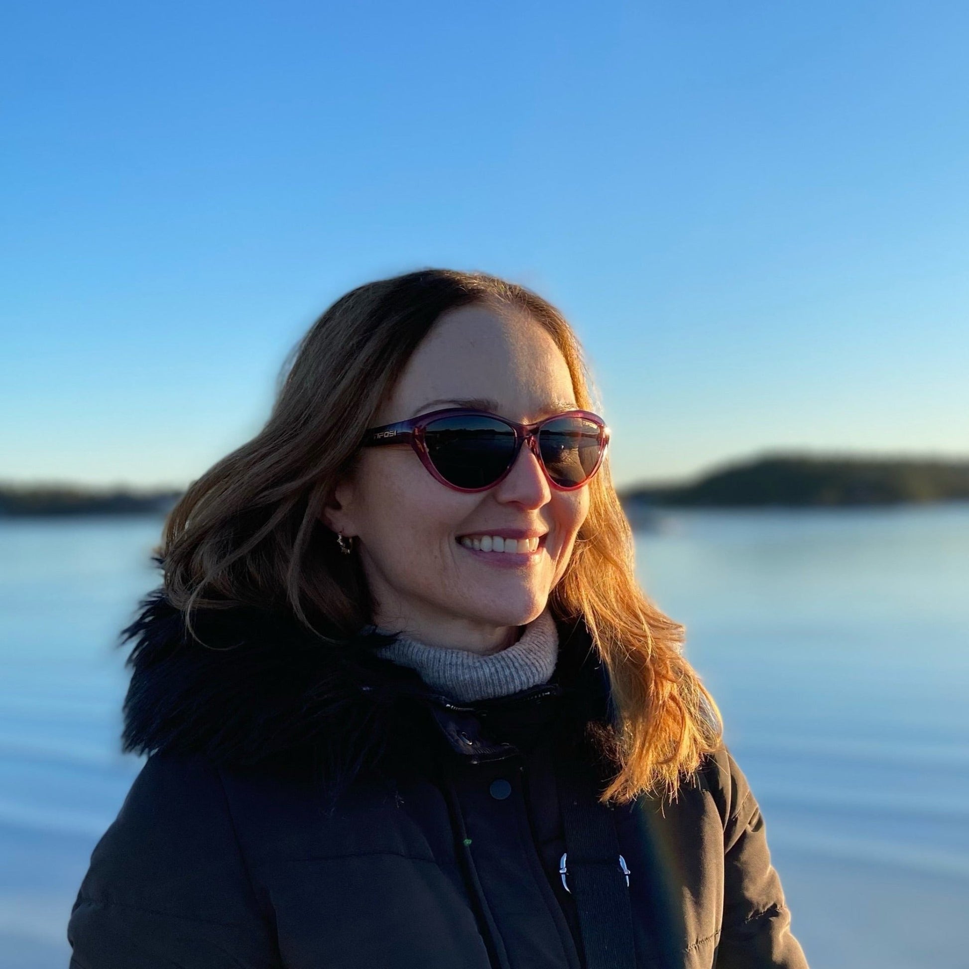 SHIRLEY | Crystal Peach Blush Sportsbrille - GRIT nation Sport