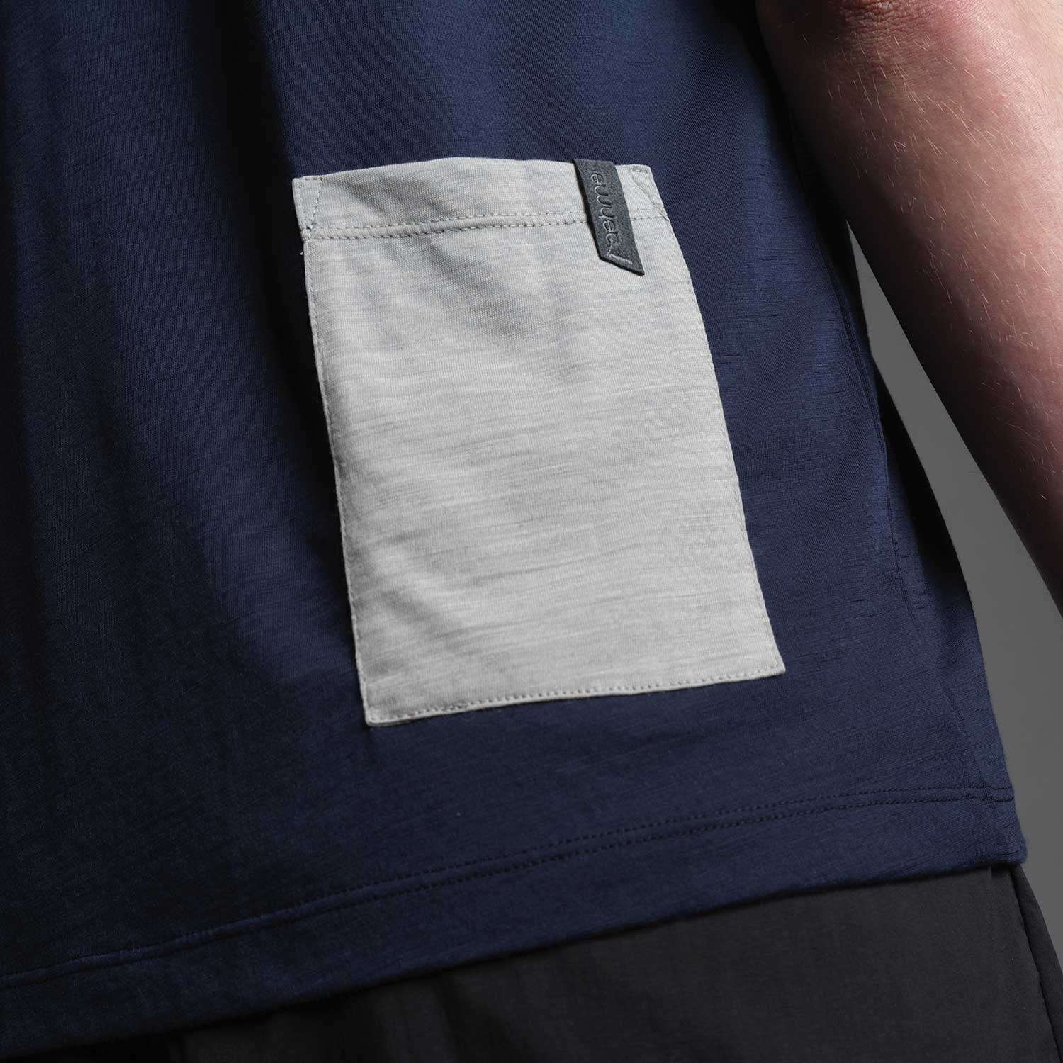 T-Skjorte | Merino ull+ resirkulert polyester | Herre - GRIT nation Sport