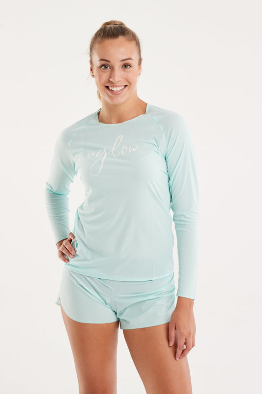 Langermet topp | SUPER LIGHT | Aqua - GRIT nation Sport