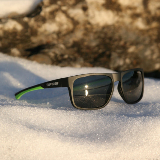SWICK | SATIN BLACK/NEON Sportsbrille - GRIT nation Sport