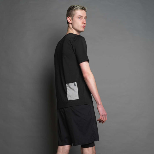T-Skjorte | Merino ull+ resirkulert polyester | Herre - GRIT nation Sport