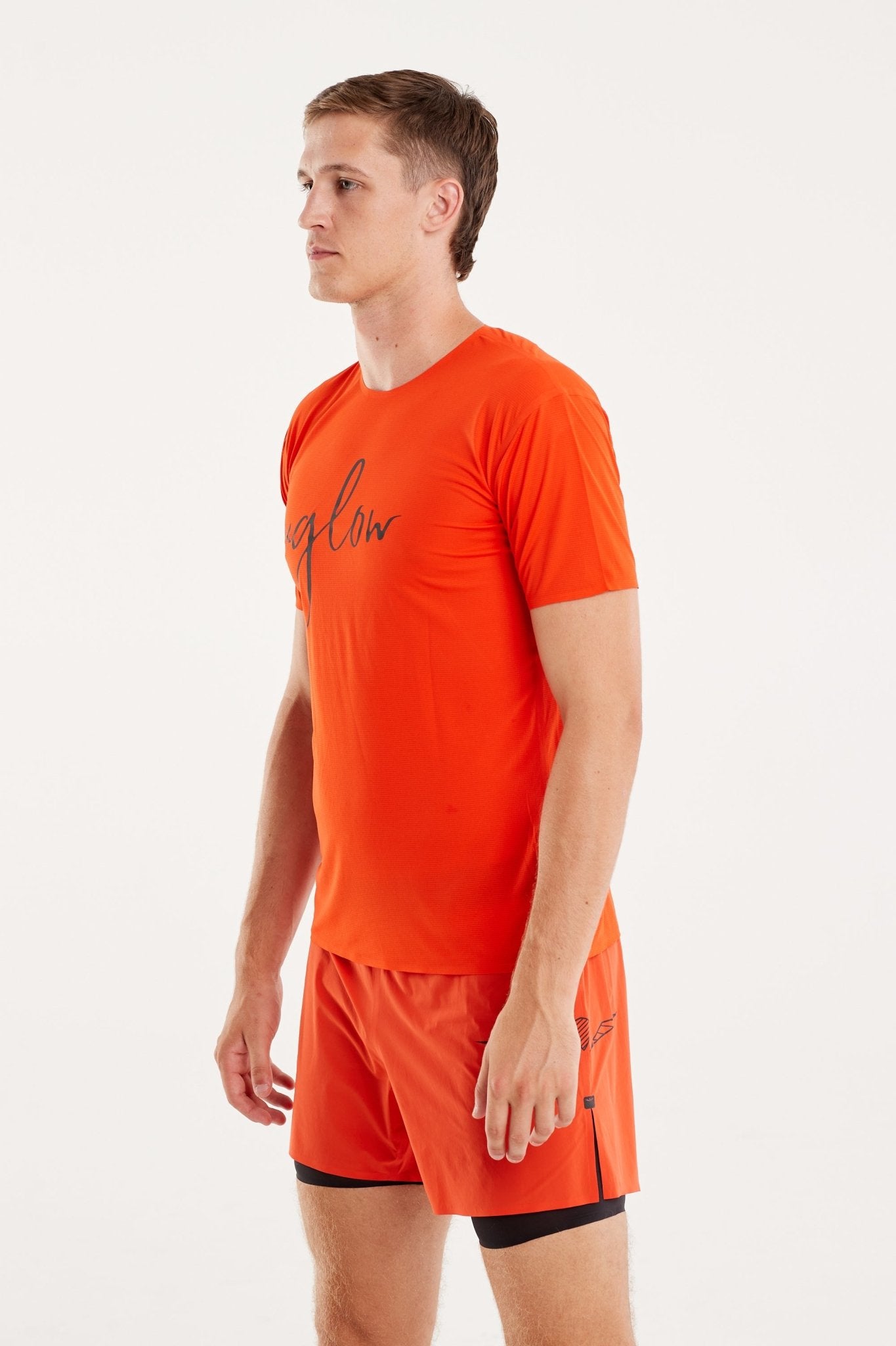 T-Skjorte | SUPER LIGHT TRAIL | Tangerine - GRIT nation Sport