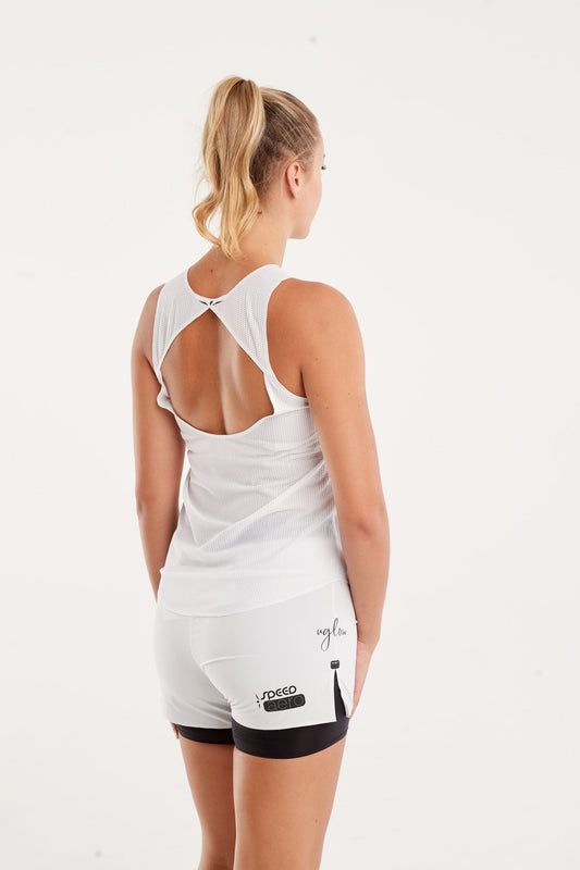 Tank Top Aero | White - GRIT nation Sport